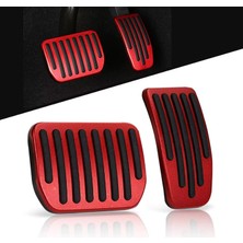 Tesla Li Parts Tesla Model Y ve Model 3 Performans Pedal Seti Kırmızı