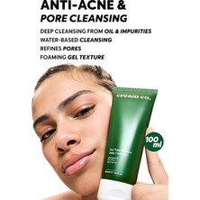Co. Sivilce & Akne & Siyah Nokta Karşıtı Yüz Temizleme Jeli, Niacinamide Çay Ağacı YAĞI,100 ml