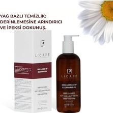Iki Aşamalı Cilt ve Makyaj Temizleme Yağı – Derinlemesine Temizlik ve Nemlendirici Bakım – Suya Dayanıklı Makyajı Çıkaran, Gözenek Arındırıcı ve Cilt Dostu Temizleyici – 400 ml