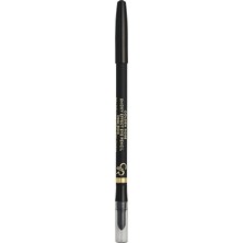 Rose Smoky Effect Eye Pencil No: 01 Deep Black - Sünger Aplikatörlü Siyah Göz Kalemi