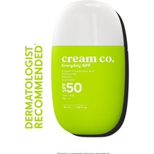 Co. SPF50 Güneş Koruyucu Krem, Leke Karşıtı Nemlendirici Aydınlatıcı, 40 Ml, Güneş Serumu