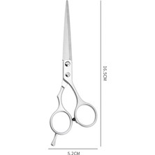 Parça 6 Inç 16.5 cm Profesyonel Berber Kuaför Saç Bıyık Makas Set Düz Makas Jiletli Tarak Taraklar