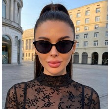 İya Nails Sirius Cat Eye Siyah Ultra Hafif Güneş Gözlüğü