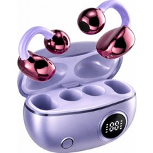 Blackbird Game Center Acl Acb-79 Mor Ows Kablosuz Bluetooth Kulaklık Şarj Kutulu Açık Kulak Tasarım