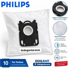 Dogant Philips Fc 9170/FC 8785/07PERFORMER Süpürge Toz Torbası (10 Adet)