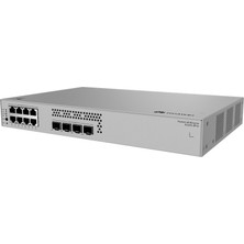 Huawei Huaweı Ekıtengıne S220S-8P4J 8 Port Gıgabıt+4 Port 2.5g Sfp Uplınk L2 Cloud Yönetilebilir 128W Poe Swıtch