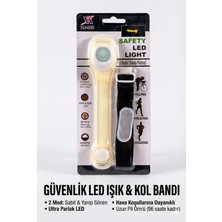 Yakup Tokatlı Moda Ergonomik Su Geçirmez Gece Koşu Işıklı Bileklik Bandı