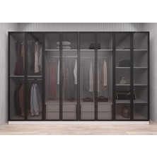 Baramolife Trend Cam 8 Kapaklı Gardırop - G.S.C.T_320