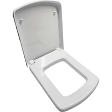 Beruflic Kare Slim Klozet Kapağı Sessiz Kapanma Dayanıklı Tasarım