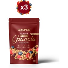 WaspCo Protein Granola - Kırmızı Meyveler 270 G x 3