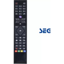 SEG Ile Uyumlu Mor Tuşlu Netflix LCD LED Televizyon Uzaktan Kumandası