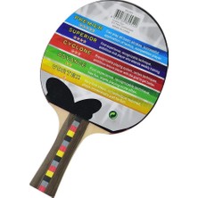 Herovia Ds 954 Masa Tenisi Raket Seti, Unisex, Çok Renkli, Tek Beden