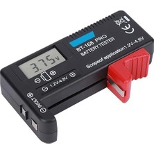 Herovia BT-168 Ekranlı Pil Voltaj Kapasite Test Cihazı 1.2V-4.8V ve 9V