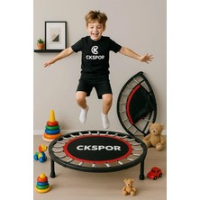 Herovia 102 cm (40 Inç) Katlanabilir Trambolin - Taşınabilir ve Dayanıklı Trambolin, Egzersiz ve Fitness