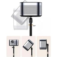 Herovia Profesyonel Yatak, Koltuk Arkası Veya Masaüstü Montaj Projeksiyon Stant, Kamera ve Fotoğraf Makinesi Standı 60-120CM Ayarlanabilir Uzunluk TY05