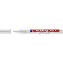 Herovia 750 Tam Örtücü Boya Kalemi - Beyaz - 1 Kalem - Yuvarlak Uçlu 2-4 mm