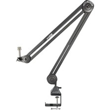 Herovia Merz N-PRO46 Yüksek Kaliteli Stüdyo Tipi Masa Mikrofon Standı Sehpası (46X46 Cm)