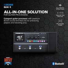 Herovia Gx-1 | Ultra Taşınabilir Gitar Efekt Işlemcisi | Ikonik Amper ve Efektlerle Paketli | Premium Aırd Ses Motoru | Yeni Başlayan Gitaristler Için Ideal | Bluetooth Bağlantısı | Çok Yönlü Güç