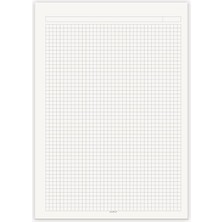 Herovia A4 70 Yp. Defter Kraft Kapak Spiralli Hafif Kağıt Kareli 140 Sf.