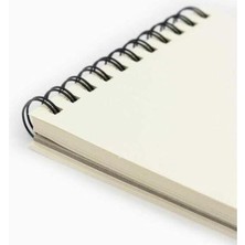 Herovia Dyck Skecth Çizim Blok A4 85GR Üstten Spiralli Defter