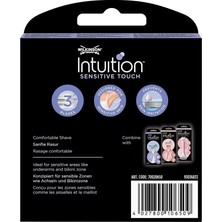 Herovia Sword Intuition Sensitive Touch Kadın Tıraş Makinesi, 6 Adet