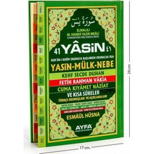 Ayfa Basın Yayın 050 - Yeşil Sert Kapak Orta Boy 41 Yasin-I Şerif ( Arapça Metin - Türkçe Okunuş - Türkçe Meal )