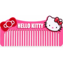 Seyuse Hello Kitty Figürlü Pembe Saç Tarağı, Kız Çocukları Için Fiyonklu Tasarım, Çocuk Saç Bakım Aksesuarı, Sevimli Hediye 12 cm