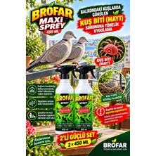 Volkan Ziraat Mühendislik Brofar Maxi 450ML Biyosidal Sprey Karasinek Sivrisinek Hamamböceği Karınca Pire Tahtakurusu Öldürücü Etkili - Mutfak Ev ve Iş Yeri Için Biyosidal Etkili Koruyucu