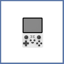 Bezos Powkıddy RGB20S 64GB Retro Gamepad - Beyaz Aanova