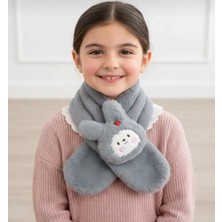 Syn Shop Kawaii Teddy Bear Çilekli Ayıcık Tüylü Peluş Atkı Boyunluk Genç Kız Çocuk Bebek Hediyelik