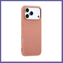Nida Joko iPhone 18 Pro/17 Pro Uyumlu Karel Silikon Kapak - Kahverengi Nıda