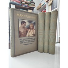 Mann Und Weib I-Iv (Erkek ve Kadın) - R. Koßmann ve Julius Weiß - Union Deutsche Verlagsgesellschaft