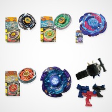 Efotech Beyblade Metal Fusion Set (5 Beyblade 2 Fırlatıcı) - BB57, BB48, BB70, BB59, BB128