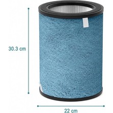 Shark Neverchange5 Max (HP300) Clean Sense Iq Hava Temizleyici Uyumlu Hepa Filtre - HP300 Serisi
