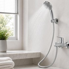 Duş Hortumu 2 Metre 200 cm – Su Sızdırmaz Esnek Banyo Duş Başlığı Hortumu, Güçlendirilmiş Somun ve Contalı, Duş Seti ve Batarya Uyumlu Yedek Hortum