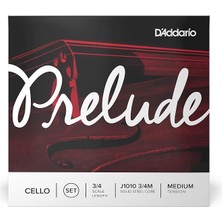 J1010-3/4M Prelude Cello Saitensatz Kohlefaserstahl/nickel 3/4 Medium