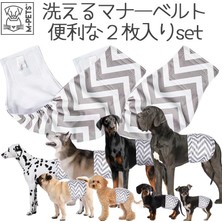 Str Store M-Pets Erkek Köpekler Için Yıkanabilir Külot 2'li (Xxxl)