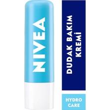 Hydro Care Dudak Bakım Kremi, 24 Saat Nem, Aloe Vera, Saf Su ve Doğal Yağlar, Spf 15, Gün Boyu Dudak Bakımı (4,8g)