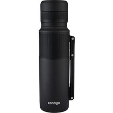 Ahes Thermal Bardaklı Çelik Termos 1.2l Siyah