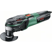 Ahes Pmf 350 Ces Çok Fonksiyonlu El Aleti, Testere Bıçağı, Zımpara Kağıdı & Tabanı, 350W, Brüt Ağırlık: 3,21 Kg, 15.000 – 20.000 Dev/dak, Çantalı, Yeşil