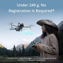 Ahes Mini 4 Pro Fly More Combo Plus, Djı Rc 2 Ekranlı Kumanda, 4K Hdr Kamera, 20 Km Video Aktarım, Engel Algılama, 45 Dakika Uçuş