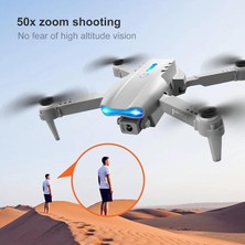 Ahes Full Hd Çift Kamera Katlanabilir Drone – Fpv, Otomatik Kalkış/iniş, Çift Batarya