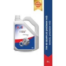 Ahes 75W-80 3 Litre Tam Sentetik Gl-4 Manuel Şanzıman Yağı (Üretim Yılı: 2026)