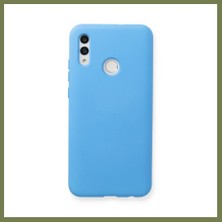 Candar Ticaret Huawei P Smart 2019 Uyumlu Kılıf Nano Içi Kadife Silikon - Mavi Srh