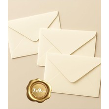 Ahes Adet Karışık Pastel Renkli Minik Zarf Seti (7x9)