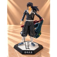Emt Pazarlama® Demon Slayer Giyu Tomioka Kılıçlı Anime Figürü 30 cm ALK6586