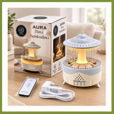 Bezos Kumandalı LED Yağmur Bulutu Hava Nemlendirici - Buhar & Koku Giderici Vlr