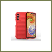 Candar Ticaret Samsung Galaxy A14 4g Uyumlu Kılıf Optimum Silikon - Kırmızı Srh
