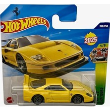 Wheels Ferrari F40 Competizione - Sarı (1/64) 2025 Üretim - JBB92