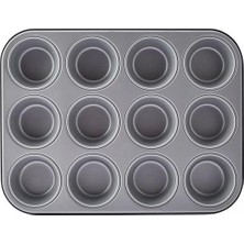 Xesha Muffin Kalıbı 12 Bölmeli Tartolet Kalıbı 12 Li Kek Kalıbı Çok Amaçlı Kalıp